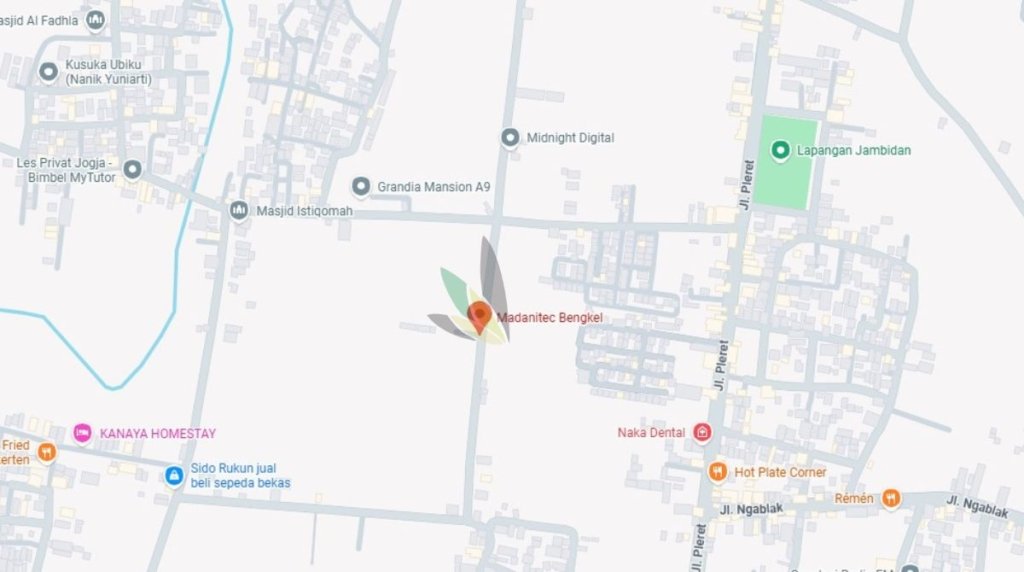Map Lokasi Toko Genset Terdekat
