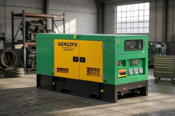 Genset Silent 22 KVA 600x400