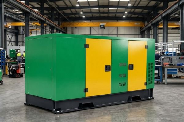 Genset Silent 85 KVA 600x400