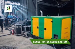 Genset untuk sound system