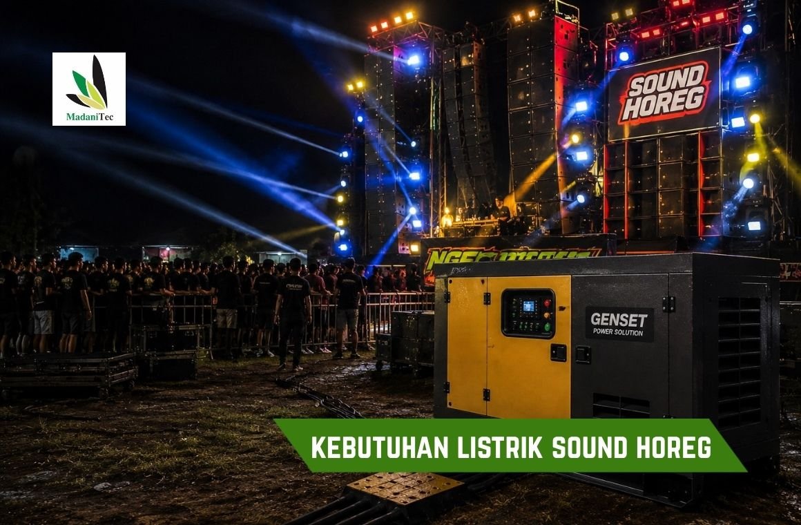 Kebutuhan listrik sound horeg dengan